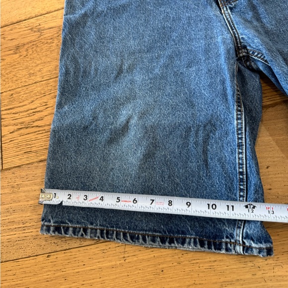US Polo Baggy Carpenter Cargo‎ Style Men's Blue Denim Shorts Sz 40 - Picture 3 of 13